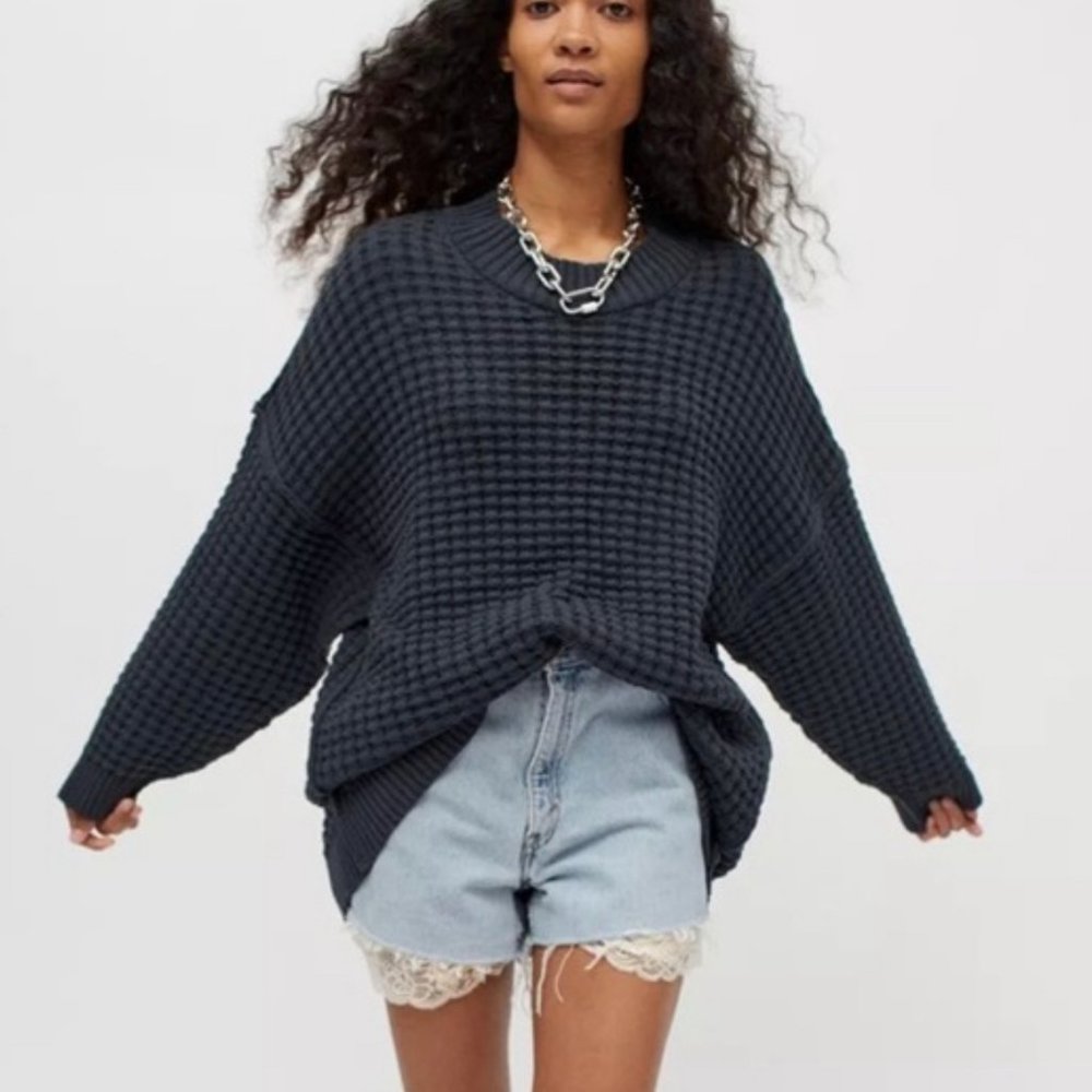 Urban Outfitters BDG Max Oversized Waffle Knit Sweater
